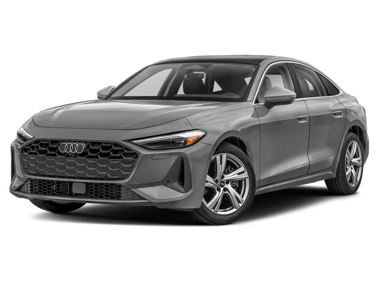 2025 Audi A5 Premium in Blue — front three-quarter view